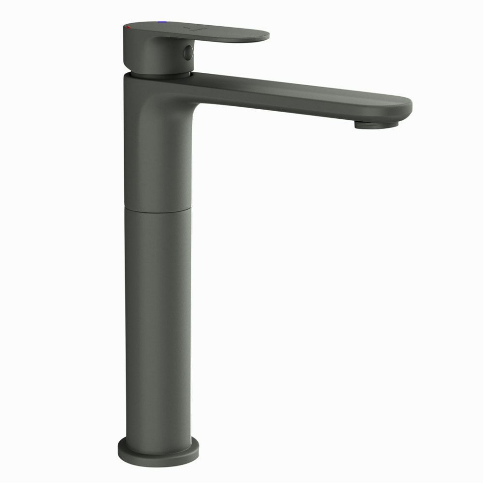 Picture of Single Lever High Neck Basin Mixer - Graphite