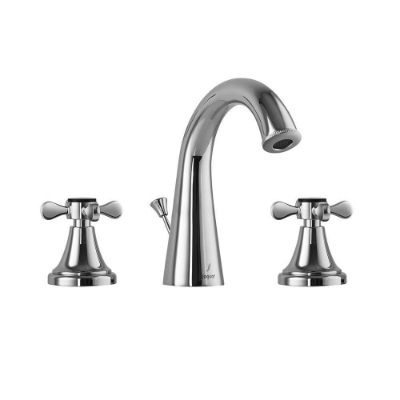 Picture of 3 hole Basin Mixer with Popup waste - Chrome