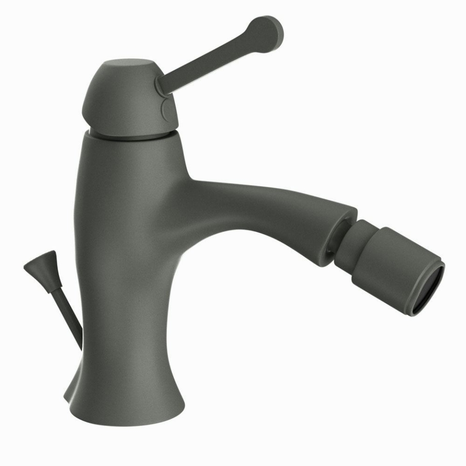 Picture of Single Lever Bidet Mixer with Popup Waste - Graphite