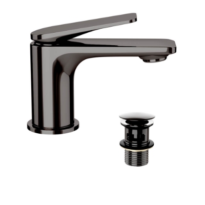 Picture of Single Lever Basin Mixer - Black Chrome