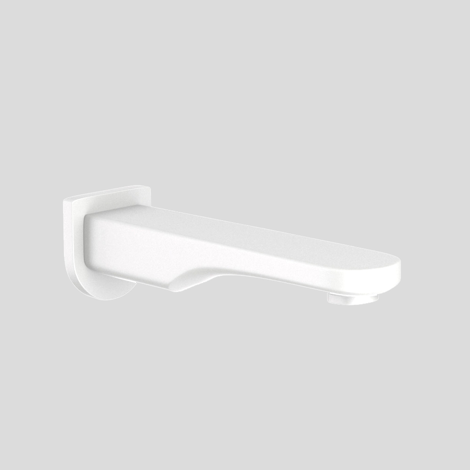 Picture of Opal Prime Bath Spout - White Matt