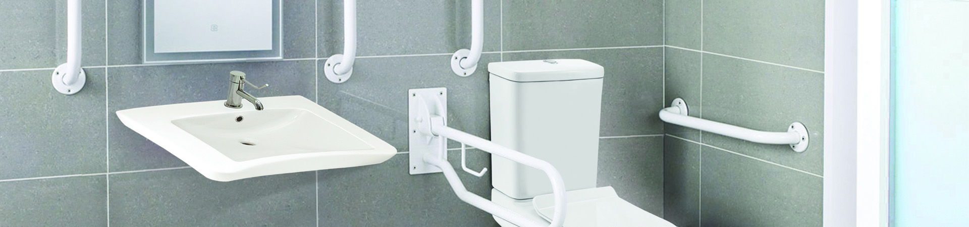 Grab Bar: Wall-Mounted Grab Rails for Safety in Bathrooms