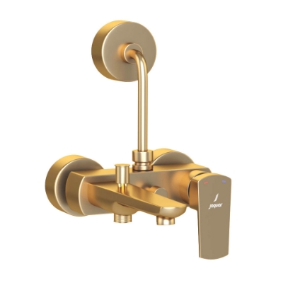 Picture of Single Lever Bath & Shower Mixer 3-in-1 System - Gold Matt PVD