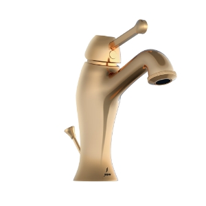 Picture of Однорычажный смеситель для раковины с донным клапаном - Чистое золото