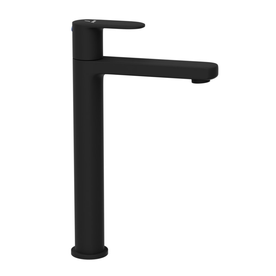 Picture of High Neck Basin Tap - Black Matt