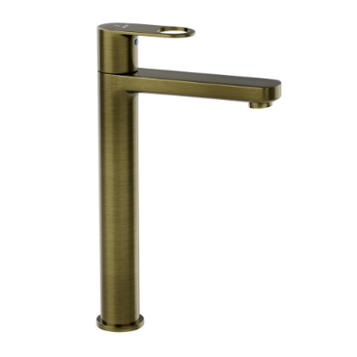 Picture of High Neck Basin Tap - Antique Bronze