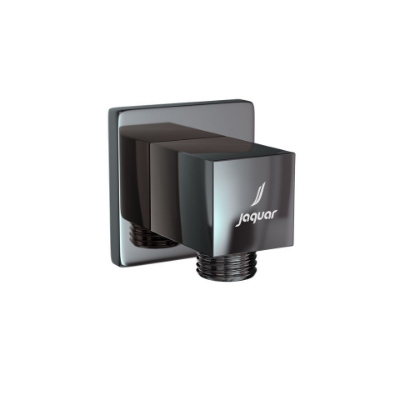 Picture of Square Wall Outlet - Black Chrome