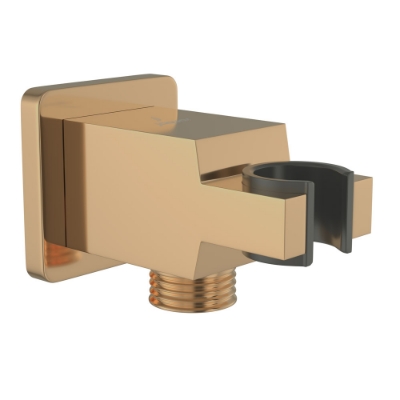 Picture of Square Wall Outlet - Auric Gold