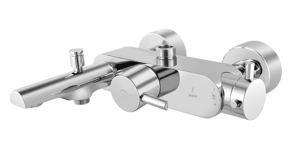 Picture of Exposed Thermostatic Bath & Shower Mixer 3-in-1 System