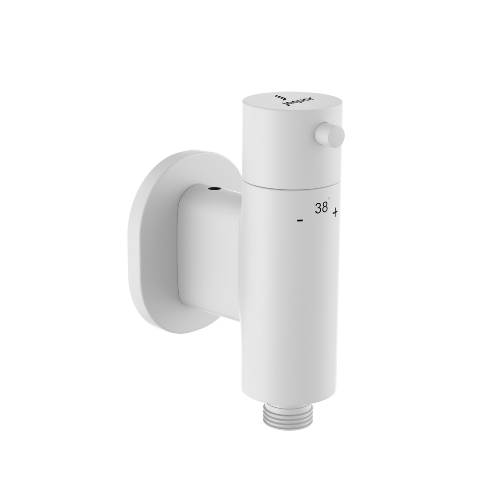 Picture of Exposed Part Kit of In-wall Thermostatic Valve - White Matt 