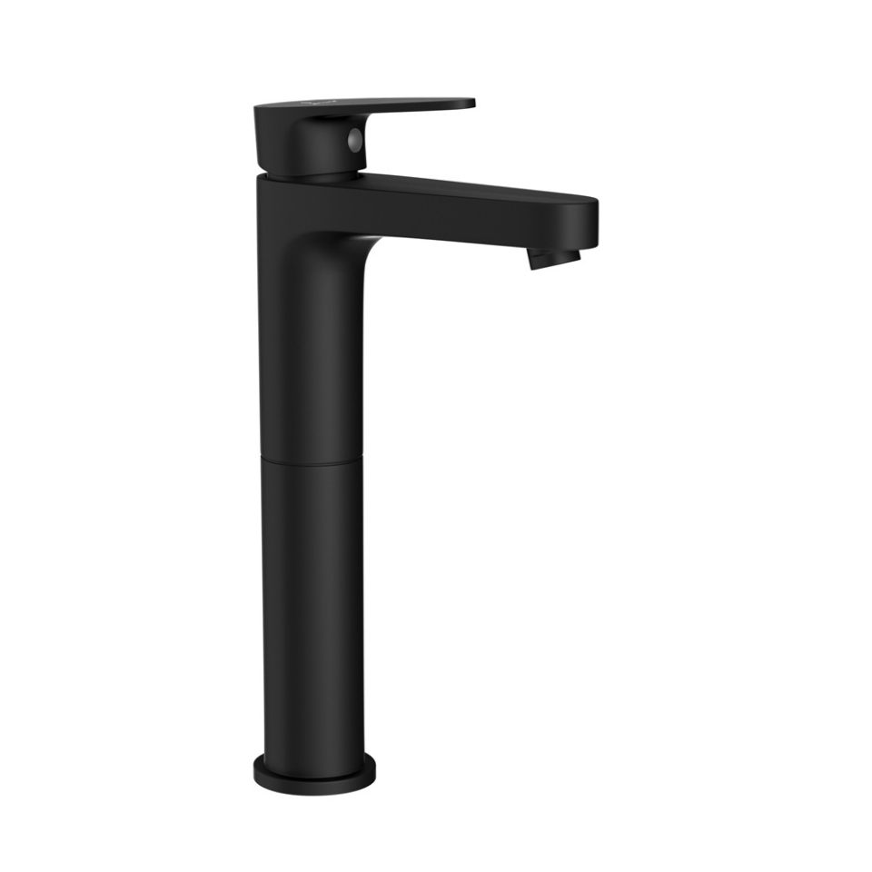 Picture of Single Lever High Neck Basin Mixer -Black Matt