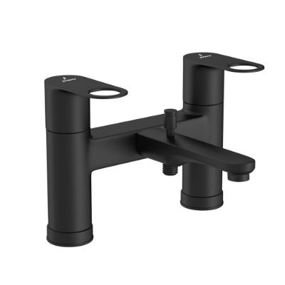 Picture of H Type Bath and Shower Mixer - Black Matt