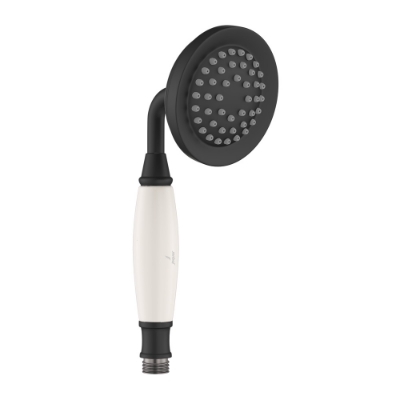 Picture of Round Shape Victorian Hand Shower - Black Matt