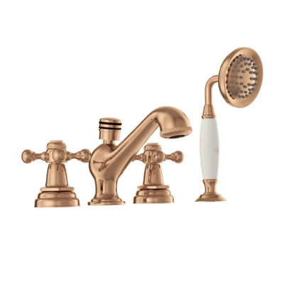 Picture of 4-hole Bath & Shower Mixer - Auric Gold