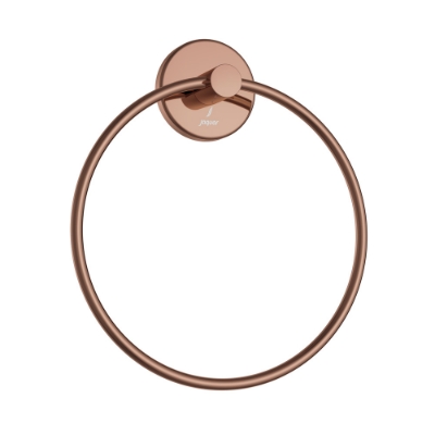 Picture of Towel Ring Round - Blush Gold PVD