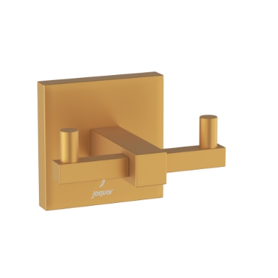 Picture of Double Coat Hook - Gold Matt PVD