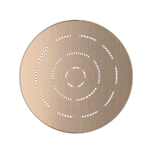 Picture of Single Function Round Shape Maze Overhead Shower - Gold Dust