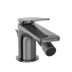 Picture of Single Lever Bidet Mixer with Popup Waste - Black Chrome