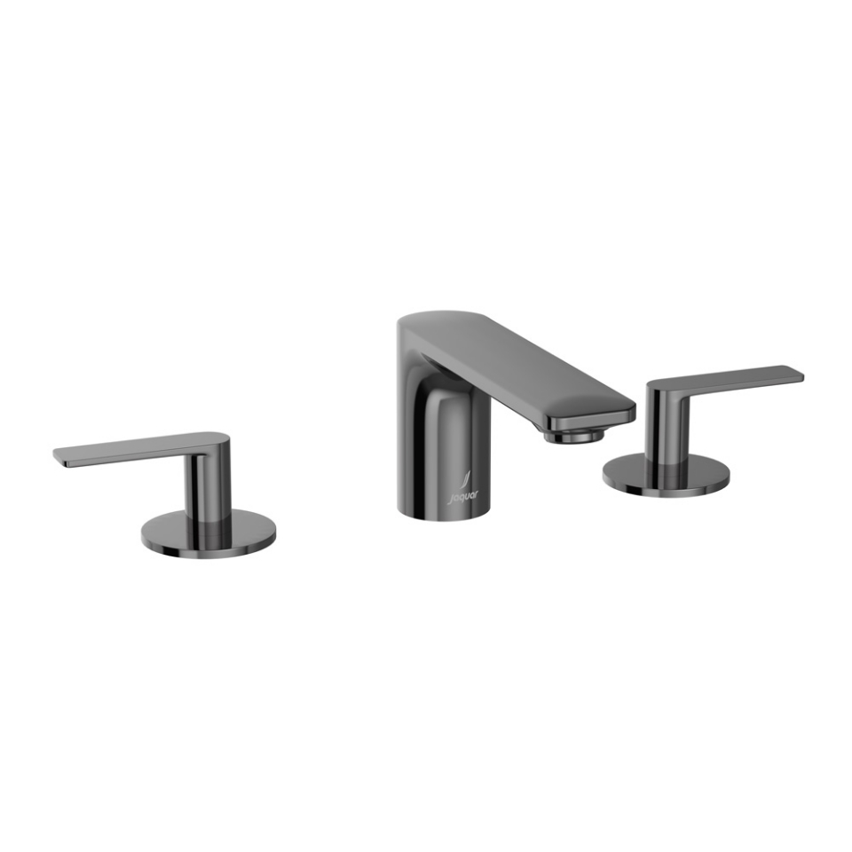 Picture of 3-Hole Basin Mixer - Black Chrome