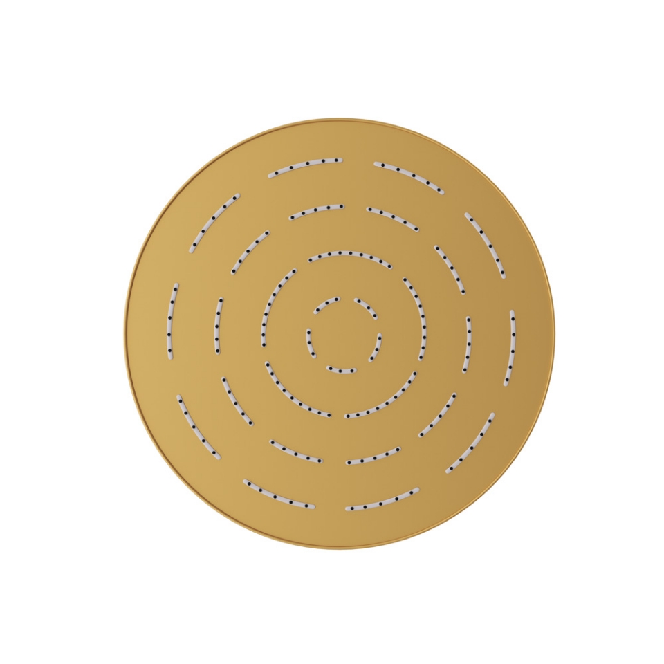 Picture of Верхний душ Maze с круглой насадкой - Золото матовое (PVD)