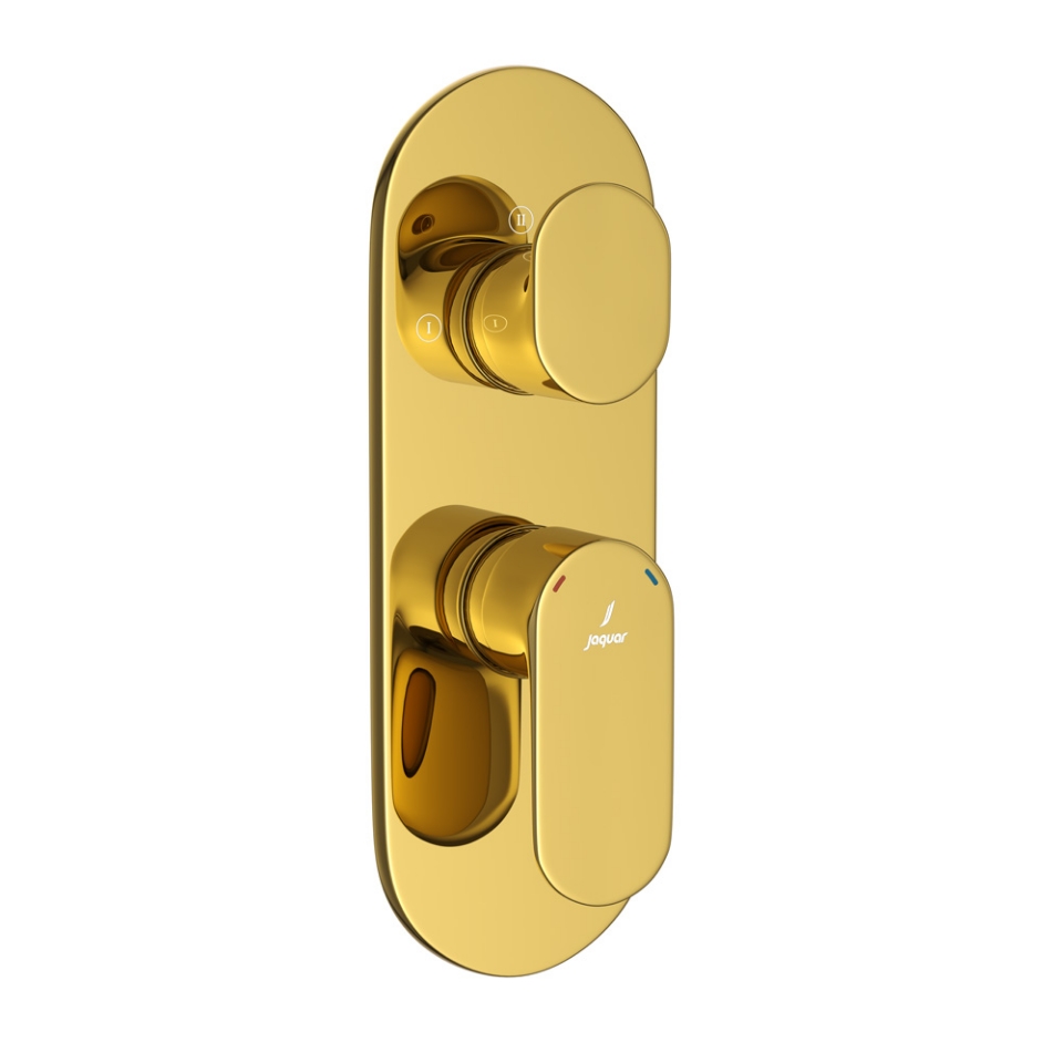 Picture of Aquamax Single Lever Shower Mixer - Gold Bright PVD