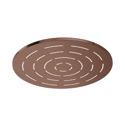 Picture of Round Shape Maze Overhead Shower - Blush Gold PVD