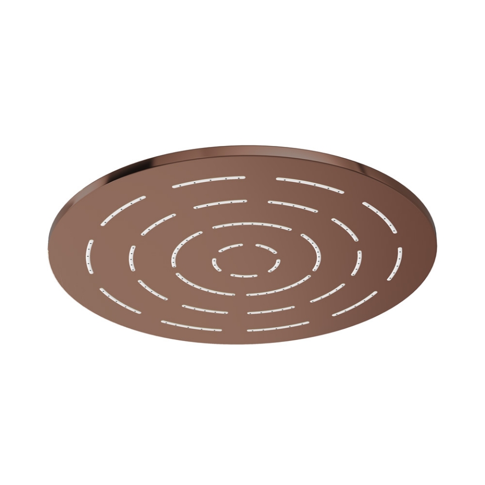 Picture of Round Shape Maze Overhead Shower - Blush Gold PVD