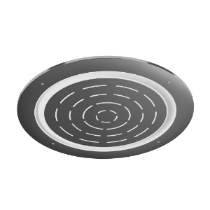 Picture of Maze Prime Round Shape Single Function Shower - Black Chrome