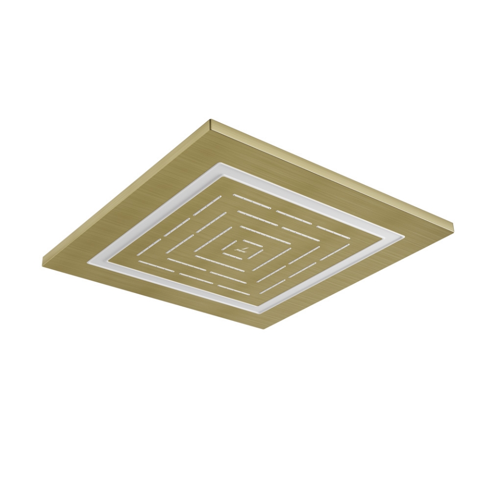 Picture of Верхний душ Maze Prime, 1 режим, квадратной формы - Античная Бронза