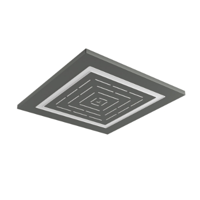 Picture of Верхний душ Maze Prime, 1 режим, квадратной формы - Графит