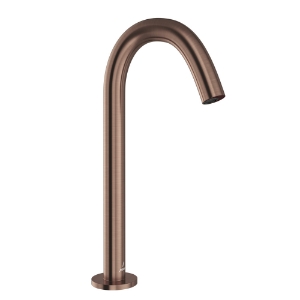 Picture of Blush High Neck Deck Mounted Sensor faucet - Antique Copper