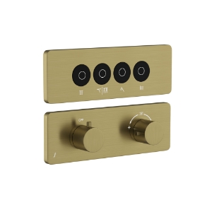 Picture of Exposed Part Kit of CLOUD Touch Shower System with 4 outlets - Antique Bronze