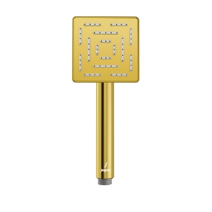 Picture of Single Function Square Shape Maze Hand Shower - Gold Bright PVD
