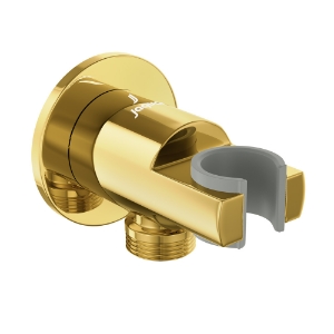 Picture of Round Wall Outlet - Gold Bright PVD