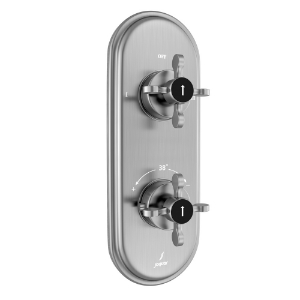 Picture of Термостатический смеситель для душа Aquamax на 2 потребителя - Нержавеющая сталь