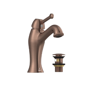 Picture of Однорычажный смеситель для раковины - Античная медь
