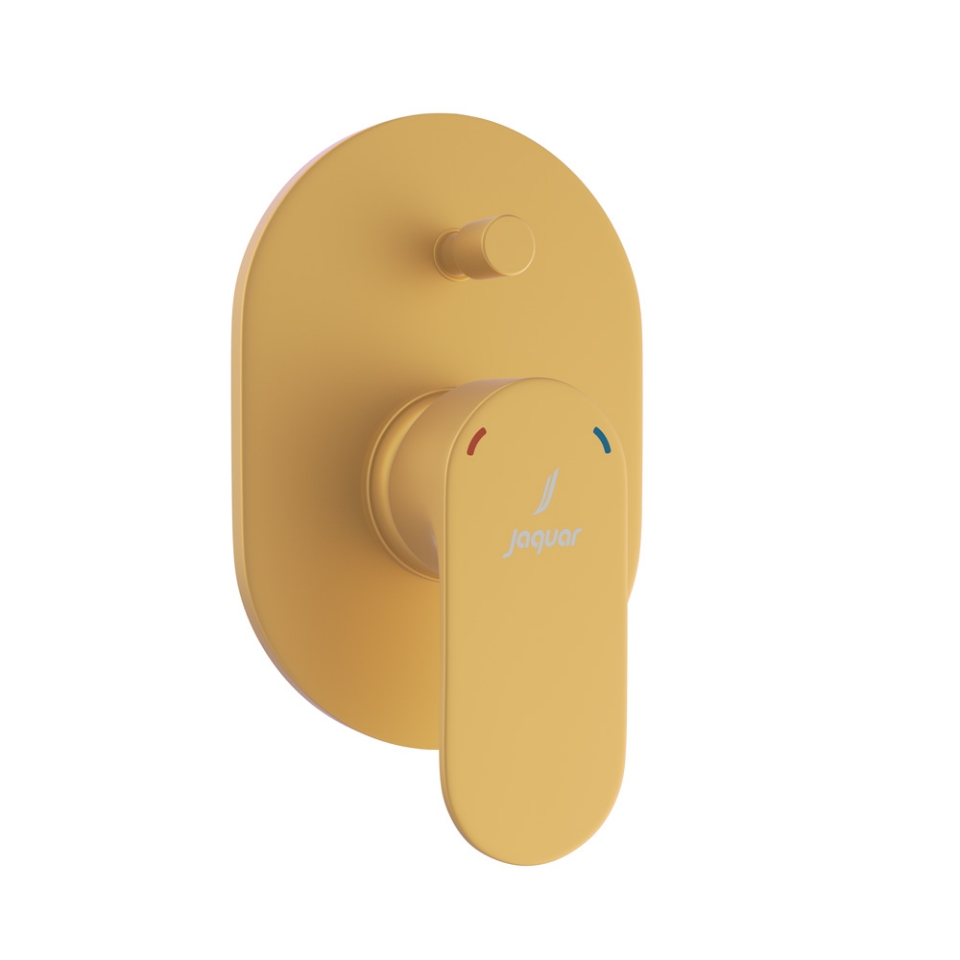 Picture of Single Lever In-wall Diverter - Gold Matt PVD