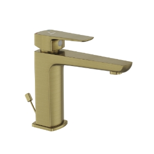 Picture of Single Lever Basin Mixer with Popup Waste - Antique Bronze