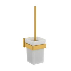 Picture of Туалетный ёршик с держателем - Золото матовое PVD