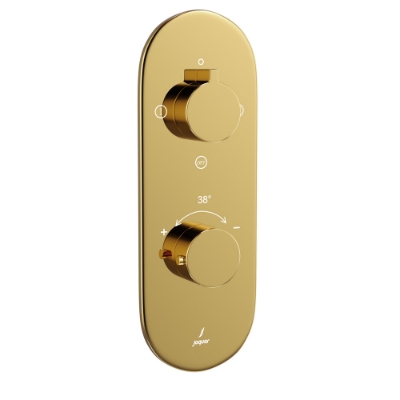 Picture of Aquamax Thermostatic Shower Mixer - Gold Bright PVD