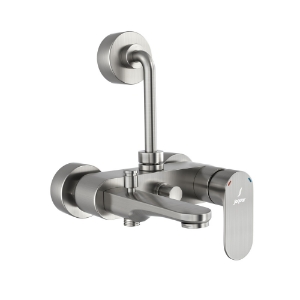Picture of Single Lever Bath & Shower Mixer 3-in-1 System - Stainless Steel