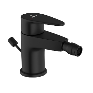 Picture of Single Lever Bidet Mixer with Popup Waste - Black Matt