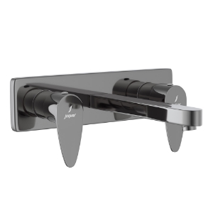 Picture of Смеситель для раковины на 3 отверстия, настенный монтаж - Черный хром