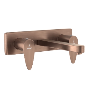 Picture of Смеситель для раковины на 3 отверстия, настенный монтаж - Античная медь