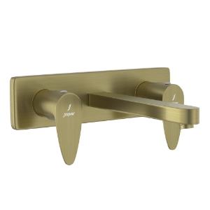 Picture of Смеситель для раковины на 3 отверстия, настенный монтаж - Античная Бронза