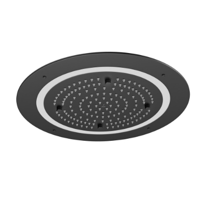 Picture of Duoflo Shower Round Shape - Black Matt