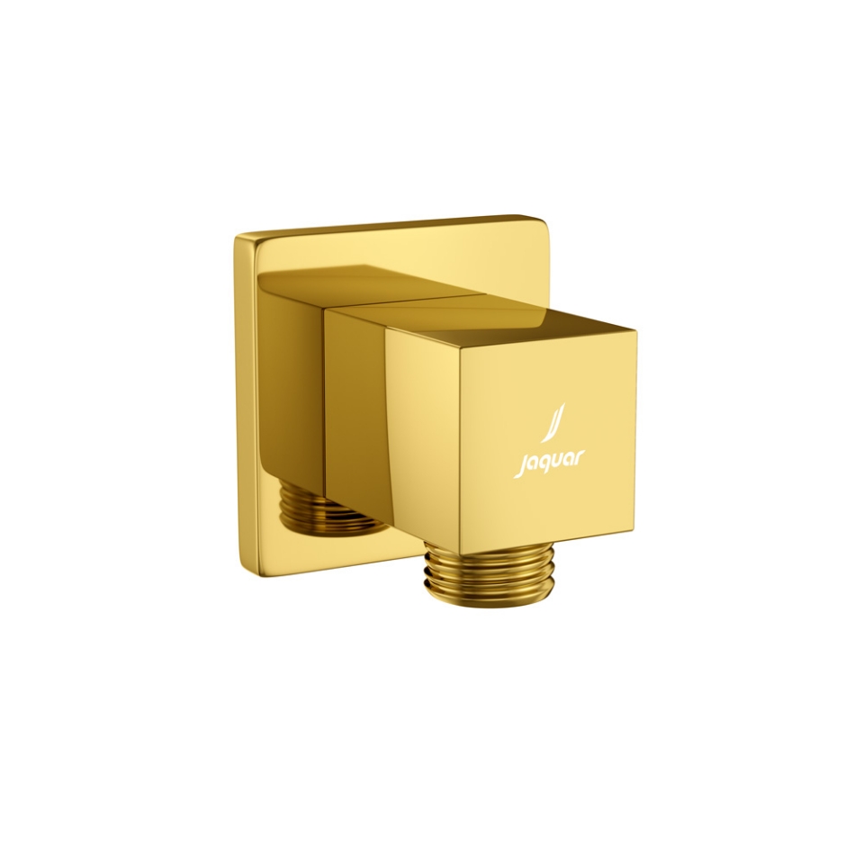 Picture of Square Wall Outlet - Gold Bright PVD