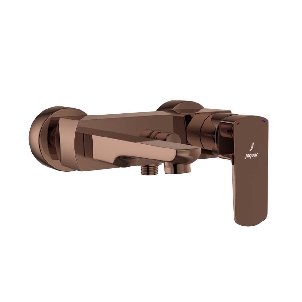 Picture of Однорычажный смеситель для ванны и душа - Золото полированное