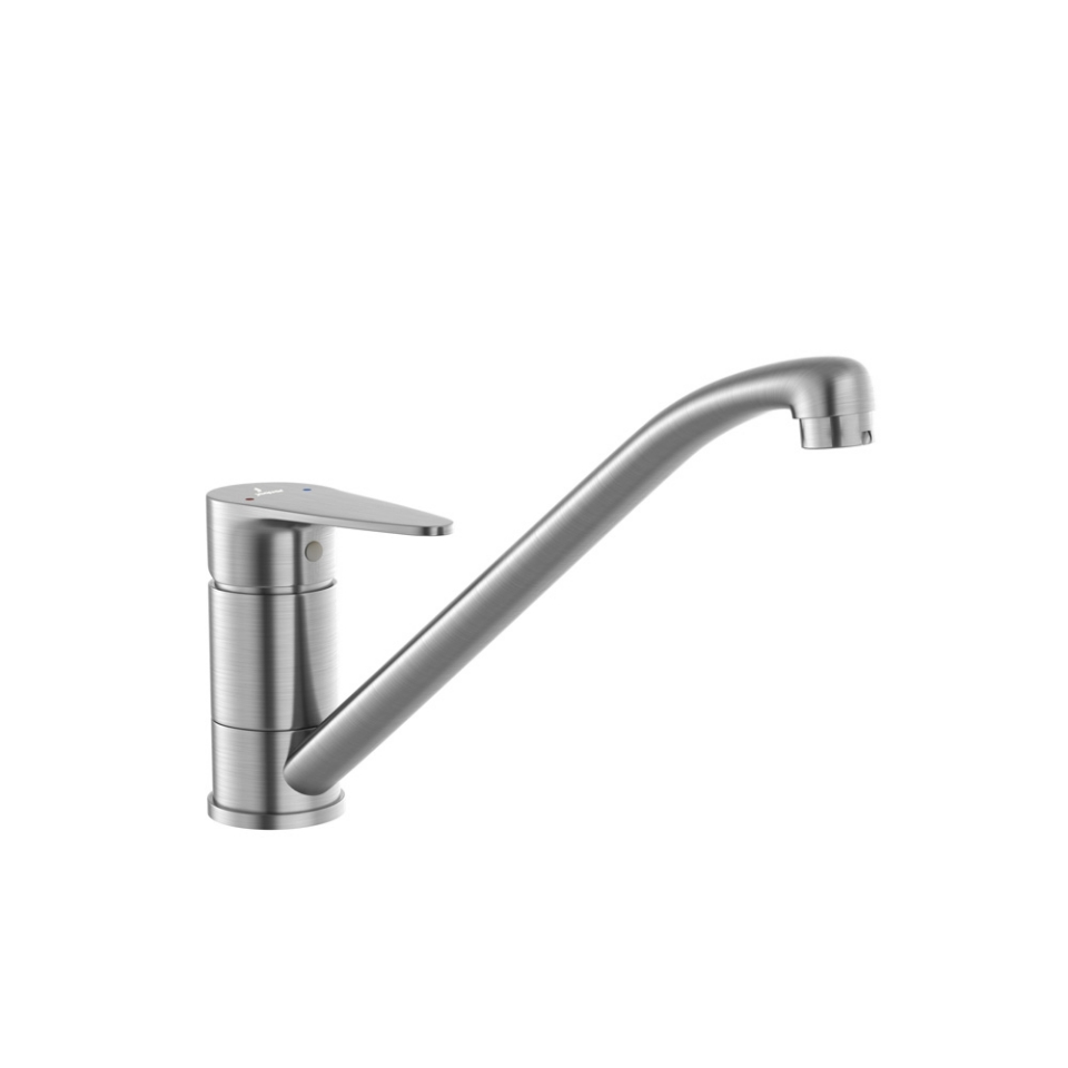 Picture of Single Lever Mono Sink Mixer - Stainless Steel