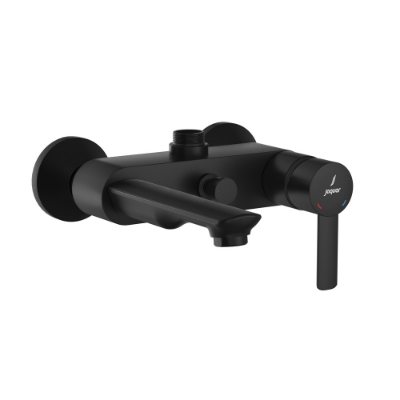 Picture of Single Lever Bath & Shower Mixer - Black Matt